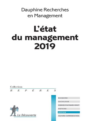 cover image of L'état du management 2019